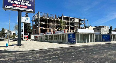 Kayseri Büyükşehir'in "Adıyaman Konteyner Basın Sitesi" tamamlandı