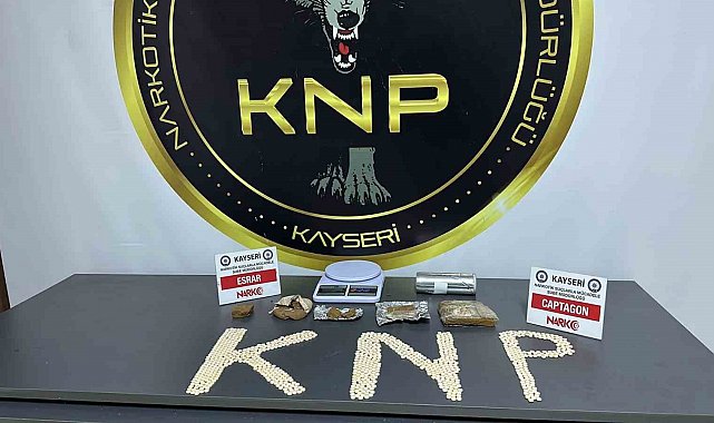 Kayseri'de uyuşturucu operasyonu: 2 Gözaltı