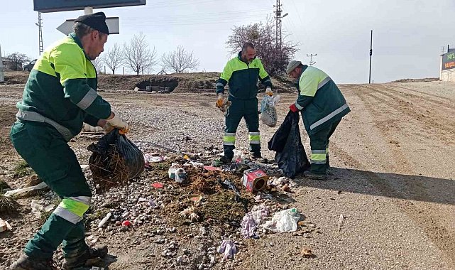 Keçiören'in kırsal kesimlerinde temizlik