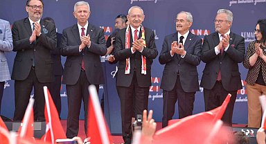 Kemal Kılıçdaroğlu ve Mansur Yavaş Eskişehirliler ile bir araya geldi