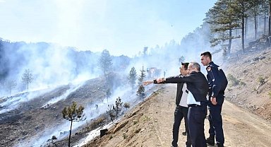Konya'da ormanlık alanda yangın kontrol altına alındı