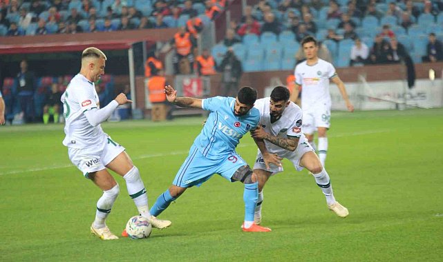 Konyaspor ile Trabzonspor 44. randevuda