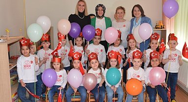 Kreş ve Gündüz Bakımevi'nden 23 Nisan etkinliği