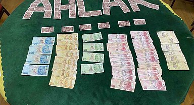 Kumar operasyonunda 10 kişiye 40 bin lira ceza yazıldı