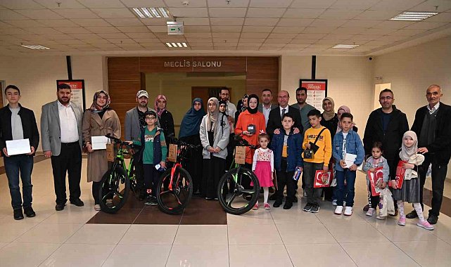 Kur'an Öğreniyorum Yarışması'nda ödüller sahiplerini buldu