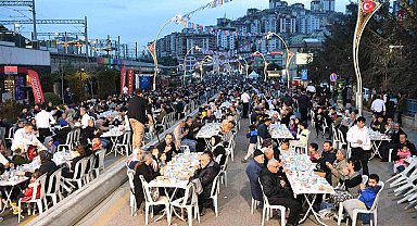 Mamaklılar dev iftar sofrasında buluştu