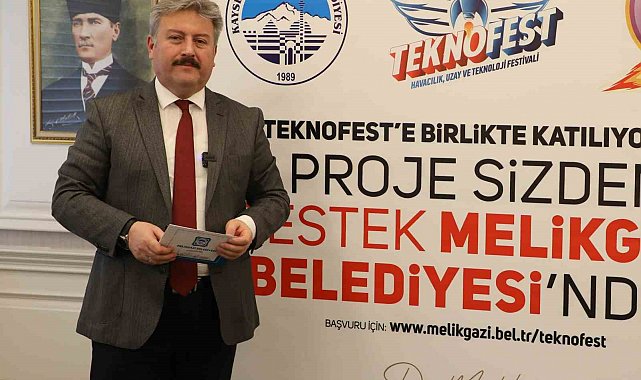 Melikgazi Belediyesi destek verdiği 16 takım ile TEKNOFEST'e katıldı