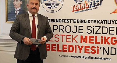 Melikgazi Belediyesi destek verdiği 16 takım ile TEKNOFEST'e katıldı