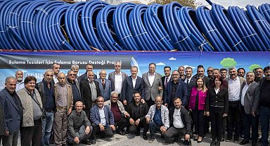 Mersin Büyükşehir Belediyesi çiftçileri desteklemeye devam ediyor