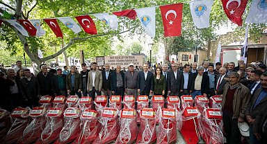 Mersin Mut'ta üreticiye destek, üretime teşvik