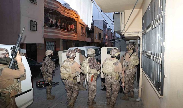 Mersin'de asayiş operasyonu: 4 gözaltı