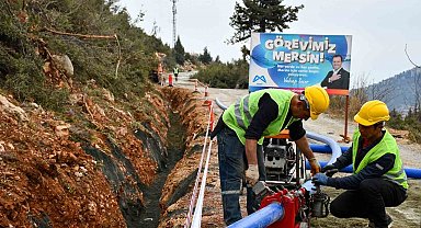 MESKİ içme suyu çalışmalarına devam ediyor