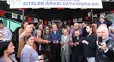Mezitli Siteler Arası Dayanışma Evi açıldı