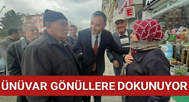 MHP'NİN ADAYI GÖNÜLLERE GİRMEYE DEVAM EDİYOR