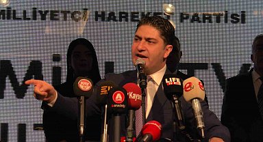 MHP'li Özdemir: "Türk milletiyle bir ve beraber olamayanlar Türk milletinin hasımlarıyla kol kola girmişler"