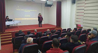 Mihalıççık'ta kiraz üreticilerine yönelik eğitimler devam ediyor