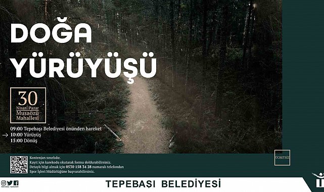 Musaözü'nde doğa yürüyüşü düzenlenecek