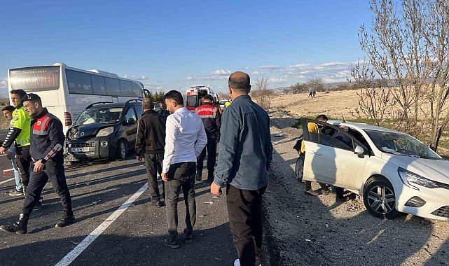 Nevşehir'de trafik kazası: 4 yaralı
