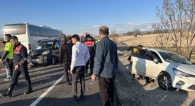 Nevşehir'de trafik kazası: 4 yaralı