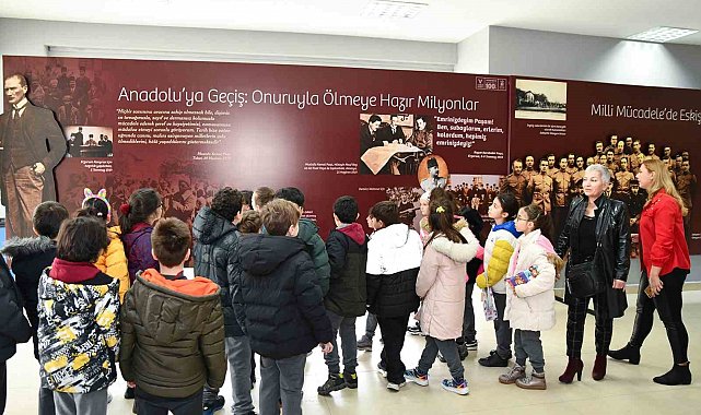 Öğrenciler Eskişehir'in milli mücadele yıllarını öğreniyor