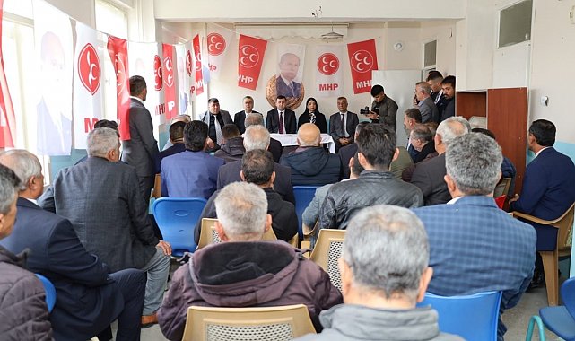 Özdemir ve Ersoy seçim çalışmalarını sürdürüyor
