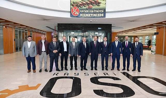 Özhaseki ve Gürcan'dan Kayseri OSB'ye ziyaret