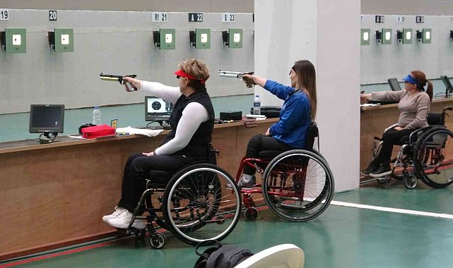 Para Atıcılık Tüm Dallar Türkiye Şampiyonası Mersin'de başladı