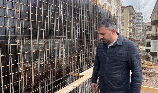 Pursaklar'da toprak kayması riskine karşı önlem