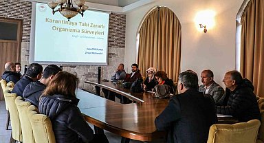 "Karantinaya Tabi Zararlı Organizma Sürvey Çalışmaları" toplantısı düzenlendi