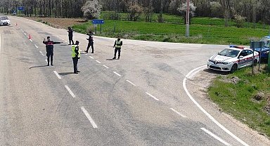 Ramazan Bayramı boyunca dronlu trafik denetimi