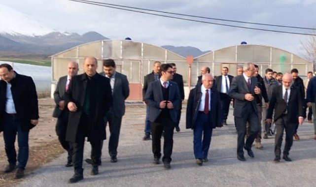 Rektörlerden Develi Seyrani Kampüsü'ne ziyaret