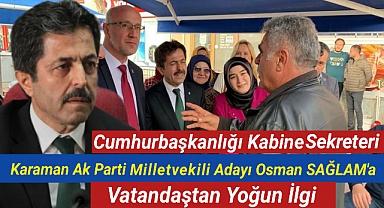 SAĞLAM Adaya Vatandaşlardan Yoğun İlgi