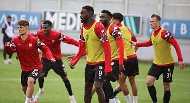 Sivasspor, Trabzonspor maçı hazırlıklarını sürdürdü