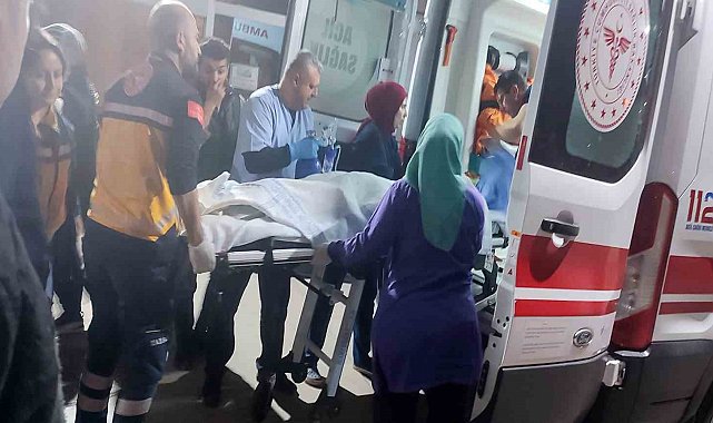 Sobayı benzinle yakmaya çalışan çocuk yaralandı