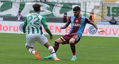 Spor Toto Süper Lig: Konyaspor: 1 - Trabzonspor: 1