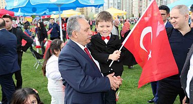 Talas'ta Çocuklara Çifte Bayram Coşkusu