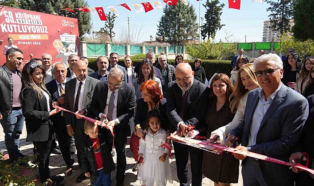 Tarsus'a bir okuma salonu, kreş ve kütüphane daha kazandırıldı