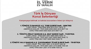 TOBB, 1 Milyar Lira Destekle Deprem Bölgesi İçin Konut Seferberliği Başlattı