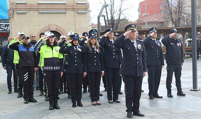 Türk Polis Teşkilatı 178. yıl dönümü Akyurt'ta kutlandı