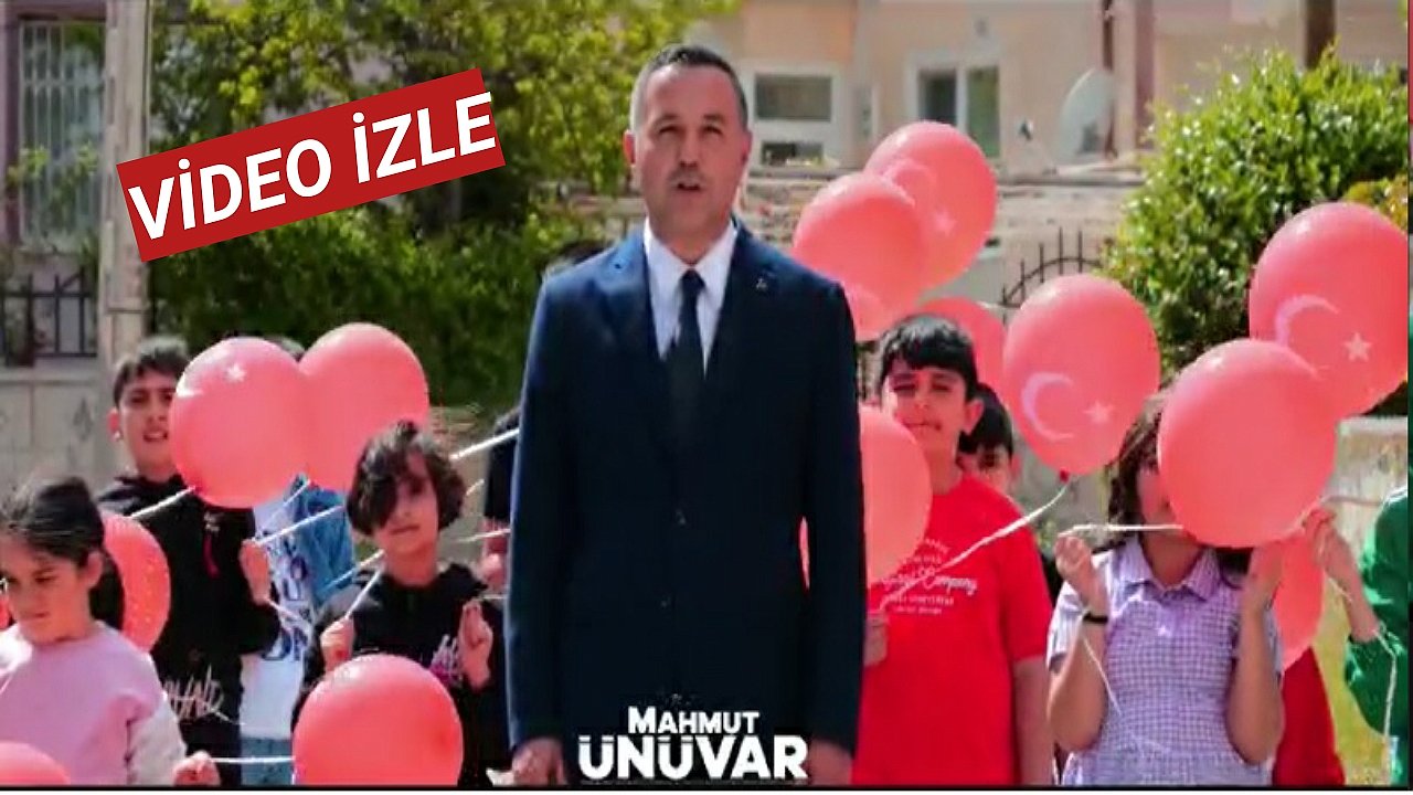 Ünüvar, çocuklara mesajını video kliple verdi