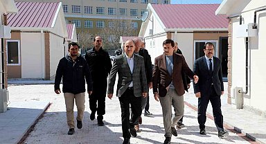 Vali Özkan ve Başkan Kılca, Karatay Konukevi'nde incelemelerde bulundu