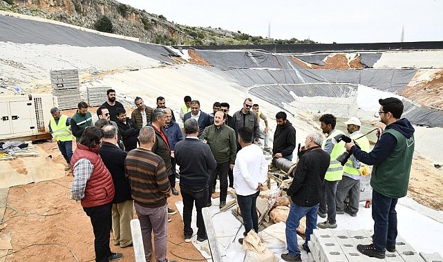 Vali Pehlivan, Ayaş Göletini inceledi