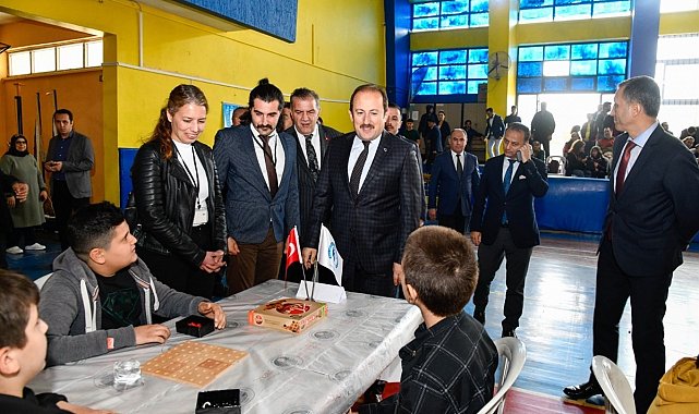 Vali Pehlivan, Türkiye Akıl ve Zeka Oyunları İl Şampiyonasına katıldı