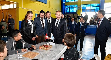 Vali Pehlivan, Türkiye Akıl ve Zeka Oyunları İl Şampiyonasına katıldı