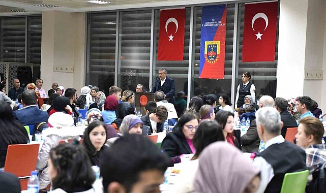 Vali Tuncay Akkoyun, şehit aileleri, gaziler ve yetim çocuklarla iftarda bir araya geldi