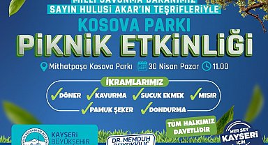Vatandaşlar piknik etkinliğinde buluşuyor