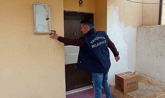 Yahşihan Belediyesi Ramazan kolileri ihtiyaç sahipleriyle buluştu