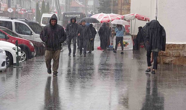Yozgat'ta dolu etkili oldu