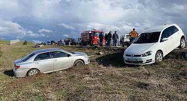 Yozgat'ta zincirleme kaza: 1 ölü, 8 yaralı