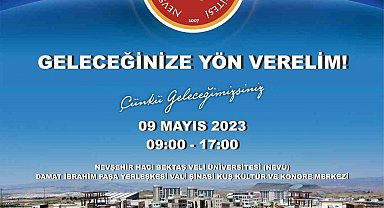 'Üniversite Tanıtım ve Tercih Fuarı' 9 Mayıs'ta NEVÜ'de